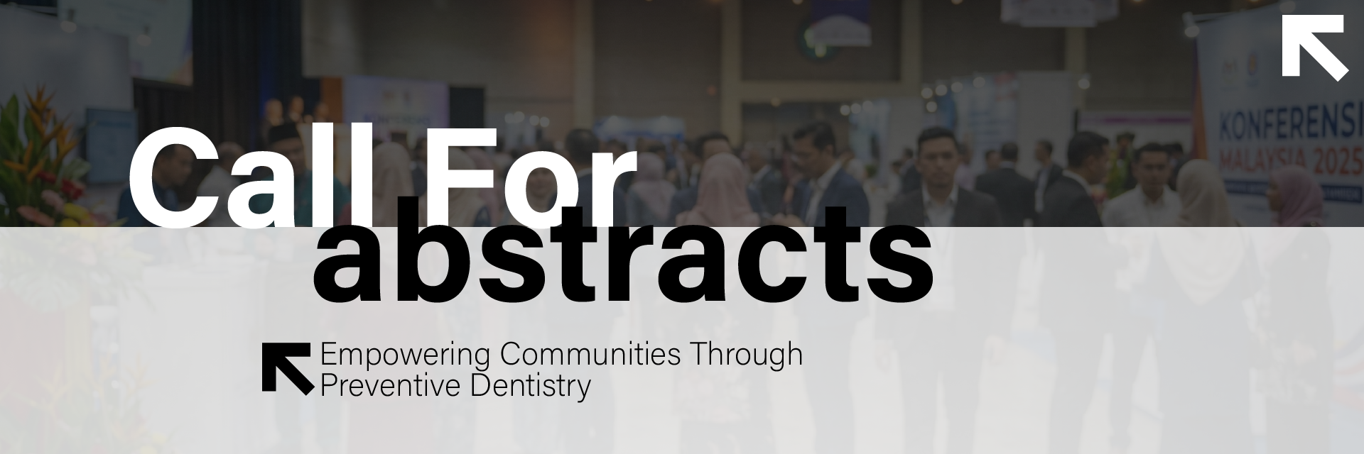 Call for abstracts banner for AAPD 2026